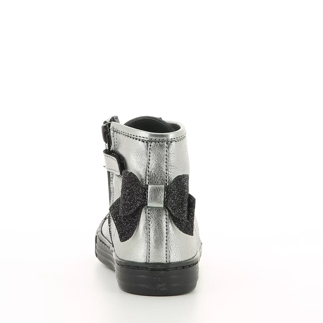 Image (3) de la chaussures Pretty Shoes - Bottines Argent en Cuir