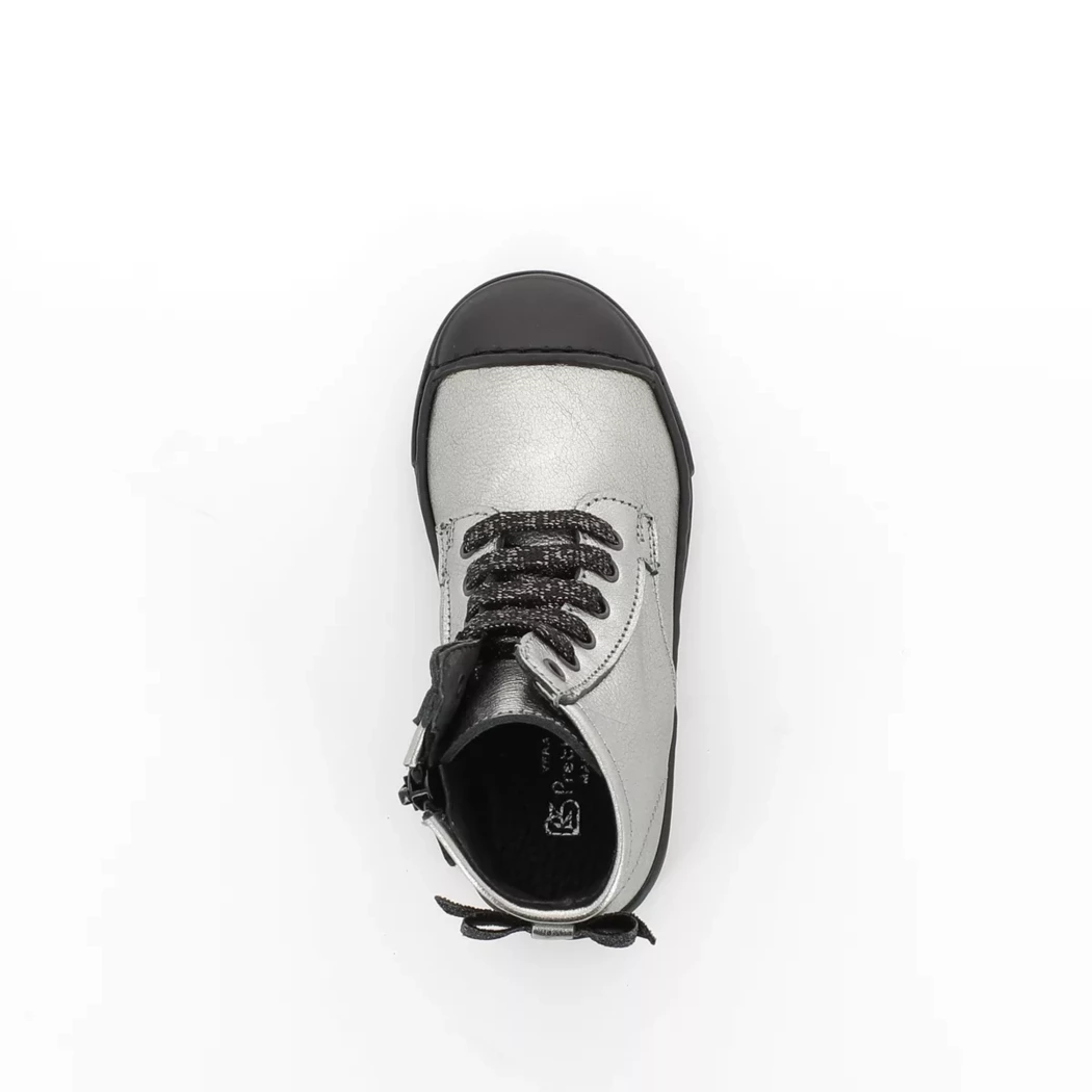 Image (6) de la chaussures Pretty Shoes - Bottines Argent en Cuir