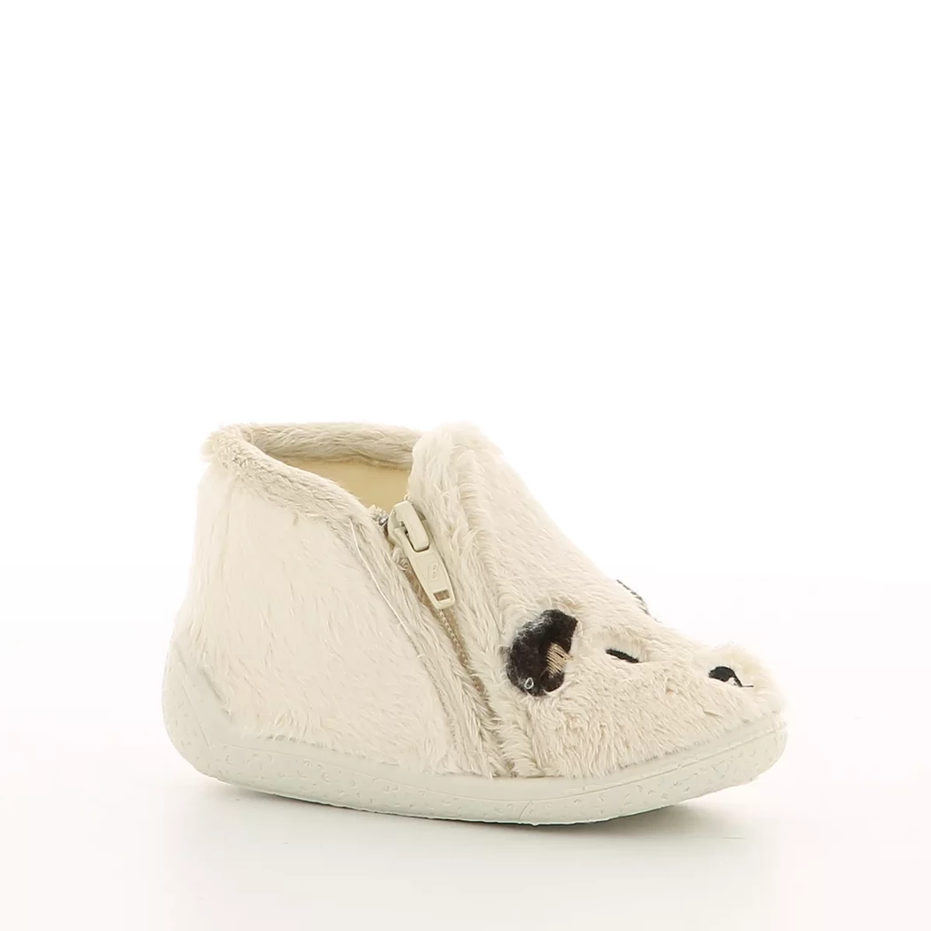 Image (1) de la chaussures Bossi - Pantoufles et Chaussons Beige en Textile