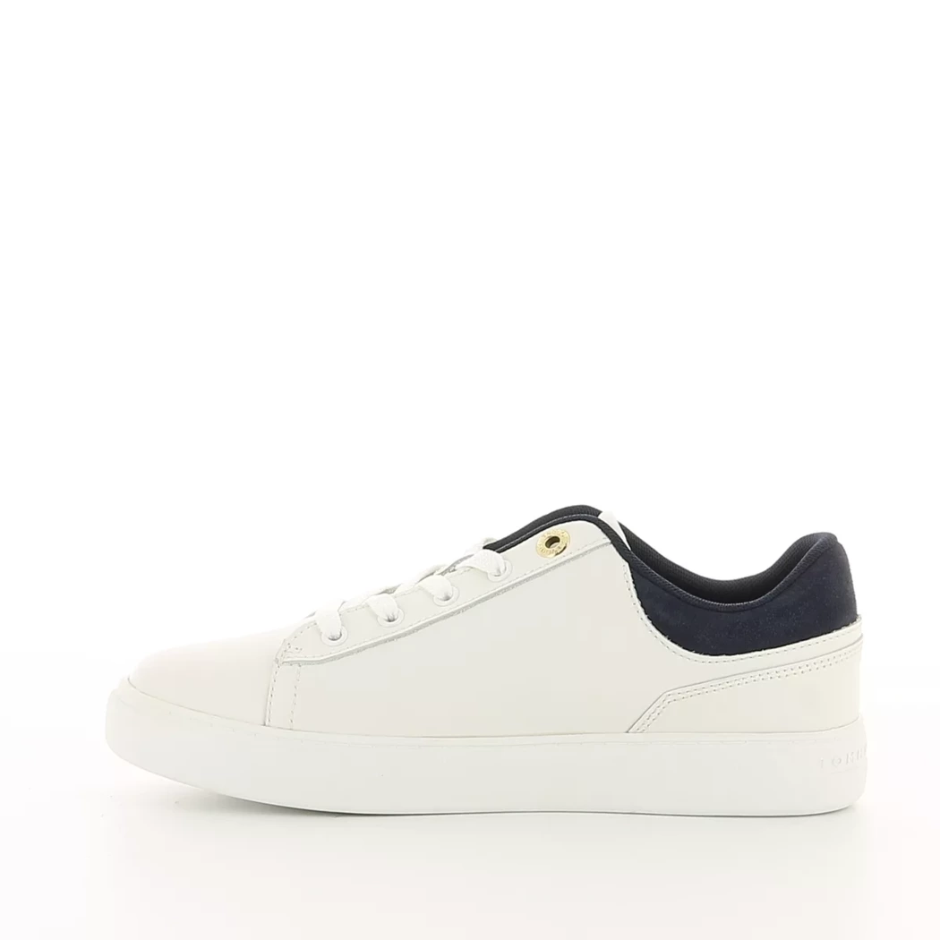 Image (4) de la chaussures Tommy Hilfiger - Baskets Blanc en Cuir