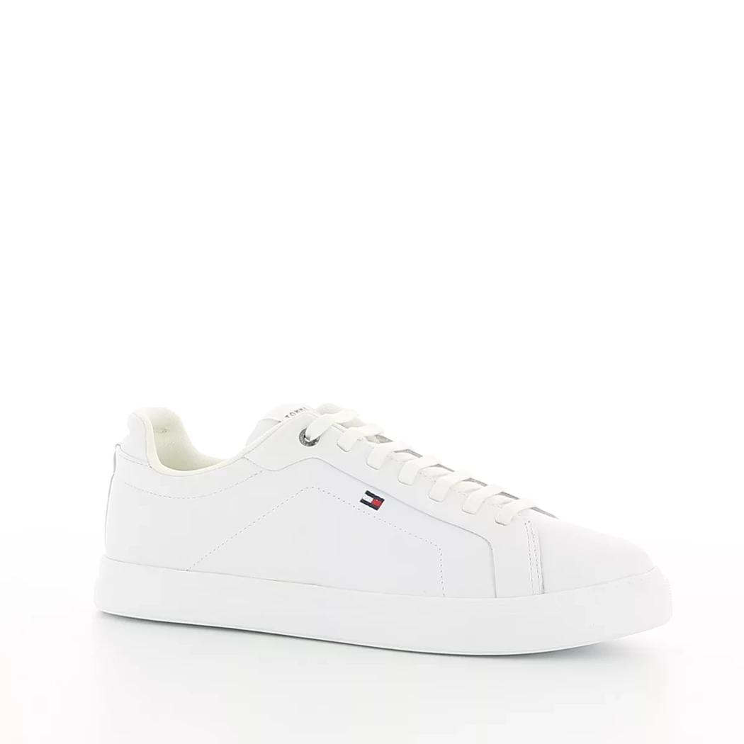Image (1) de la chaussures Tommy Hilfiger - Baskets Blanc en Cuir