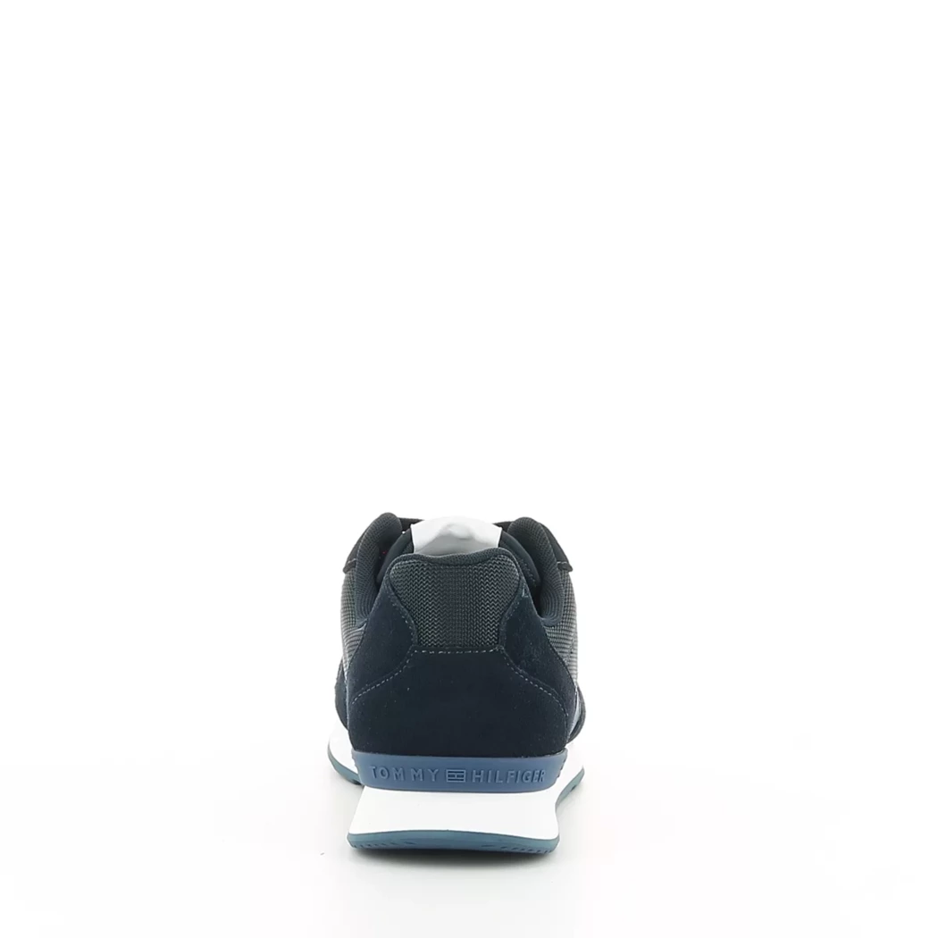 Image (3) de la chaussures Tommy Hilfiger - Baskets Bleu en Textile