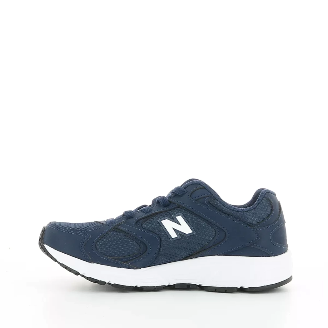 Image (4) de la chaussures New Balance - Baskets Bleu en Textile