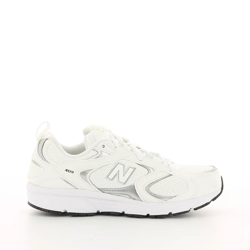Image (2) de la chaussures New Balance - Baskets Blanc en Cuir synthétique