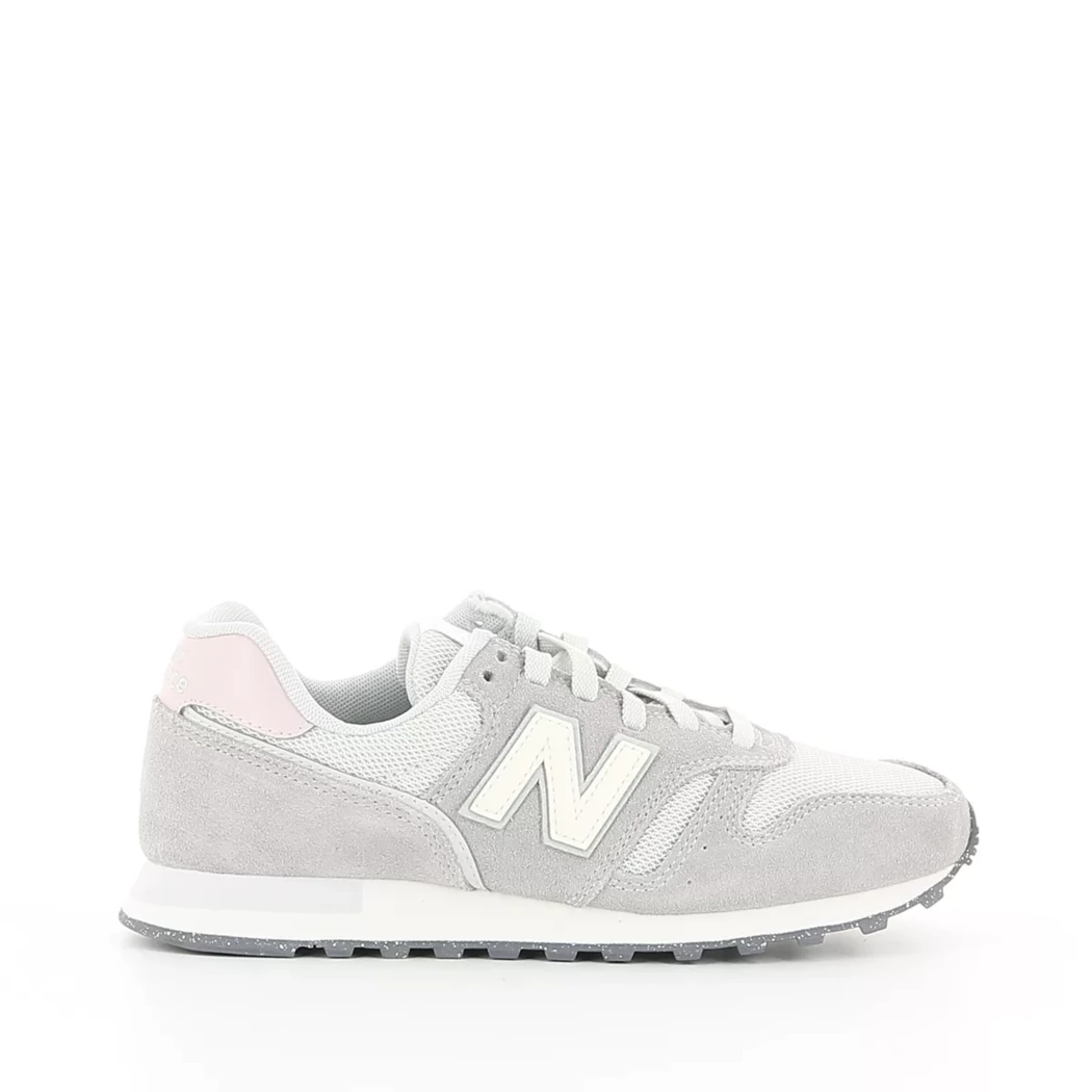 Image (2) de la chaussures New Balance - Baskets Violet / Lilas en Cuir nubuck