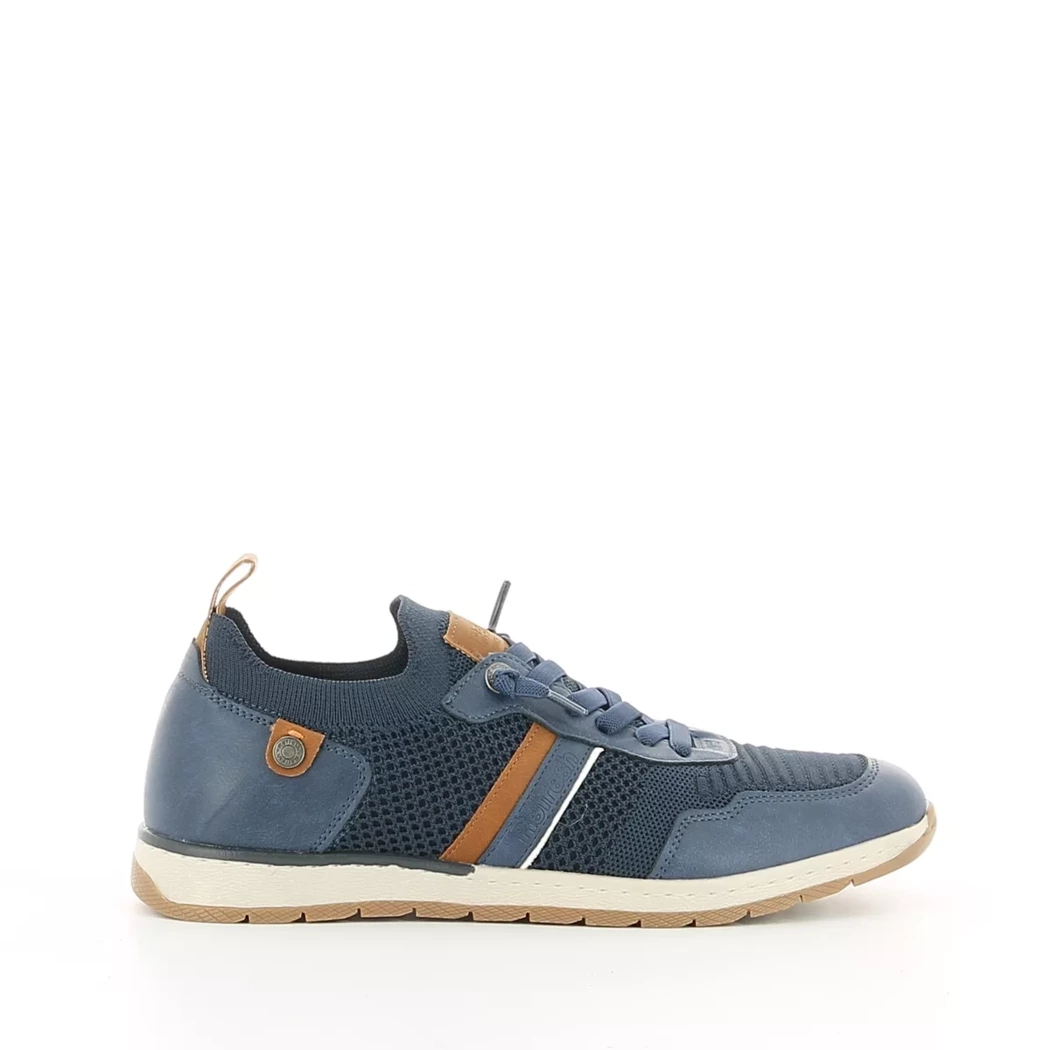 Image (2) de la chaussures Refresh - Baskets Bleu en Multi-Matières