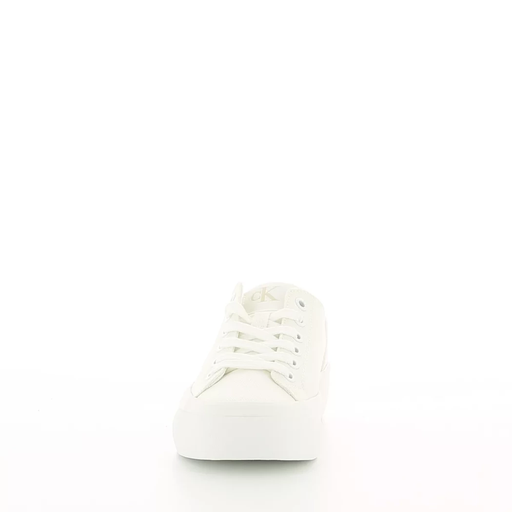 Image (5) de la chaussures Calvin Klein - Baskets Blanc en Textile
