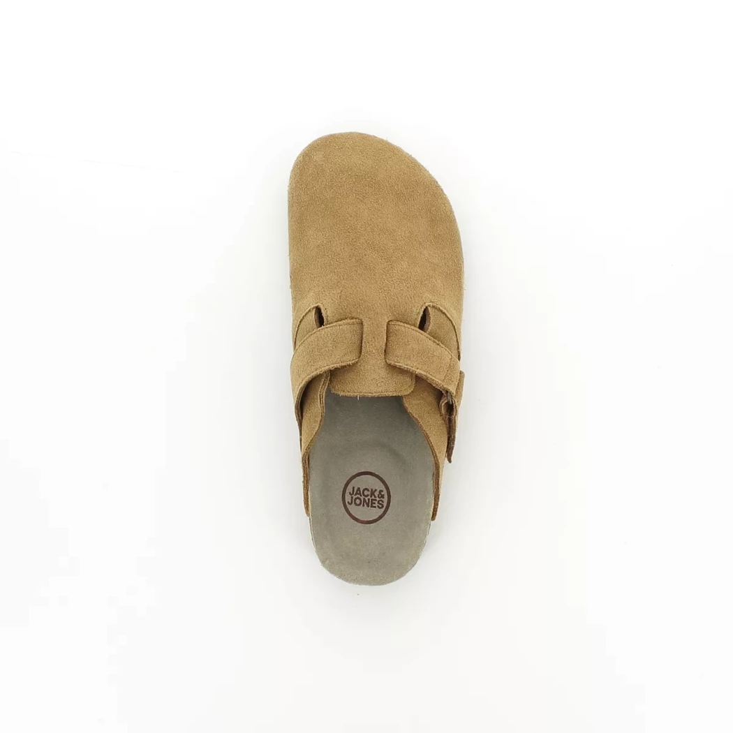 Image (6) de la chaussures Jack & Jones - Mules et Sabots Cuir naturel / Cognac en Cuir nubuck