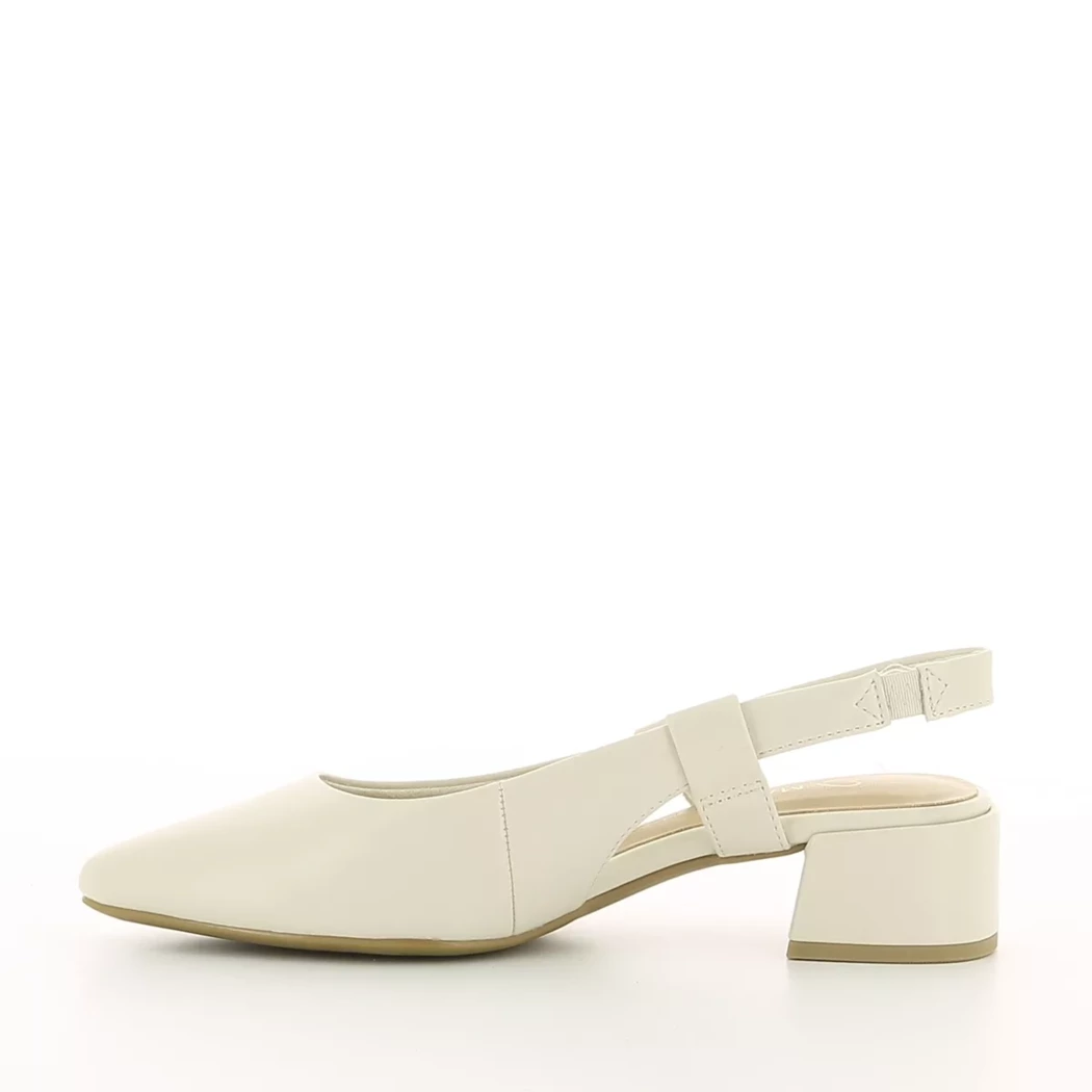 Image (4) de la chaussures Marco Tozzi - Escarpins Blanc en Cuir synthétique