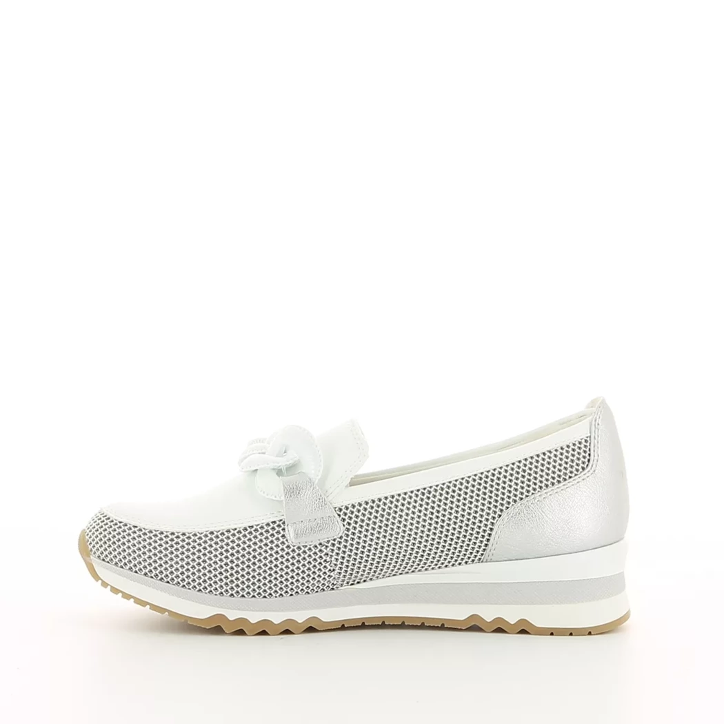 Image (4) de la chaussures Marco Tozzi - Mocassins Blanc en Cuir synthétique