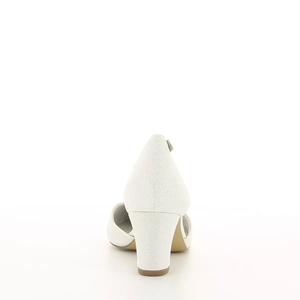 Image (3) de la chaussures Tamaris - Escarpins Blanc en Textile