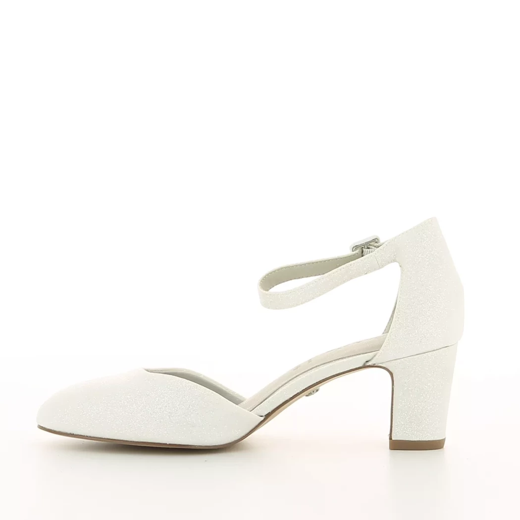 Image (4) de la chaussures Tamaris - Escarpins Blanc en Textile