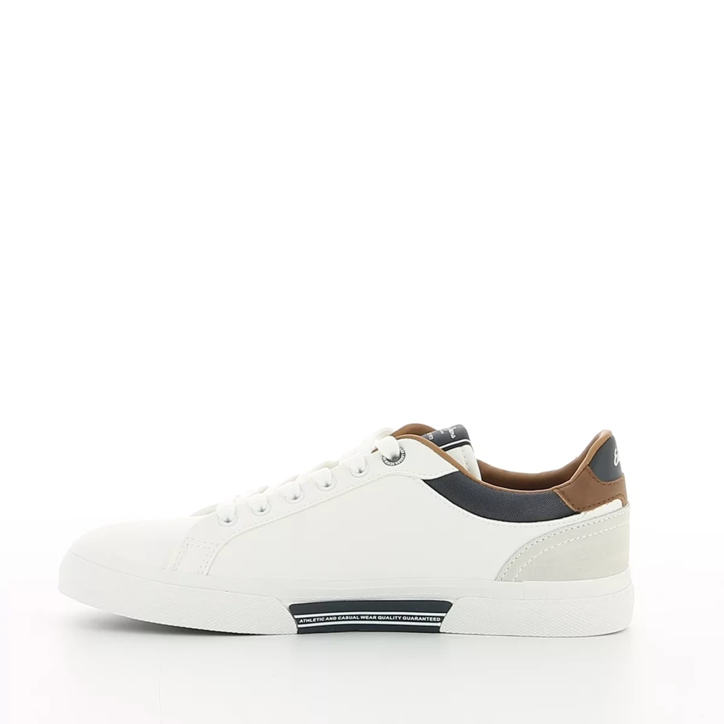 Image (4) de la chaussures Pepe Jeans - Baskets Blanc en Cuir synthétique