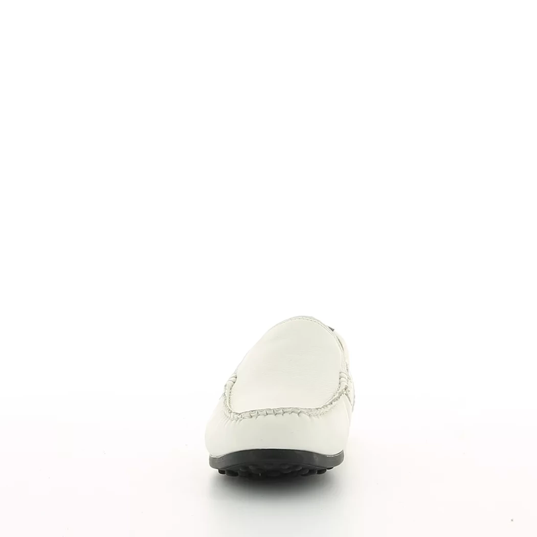 Image (5) de la chaussures Pierre Cardin - Mocassins Blanc en Cuir