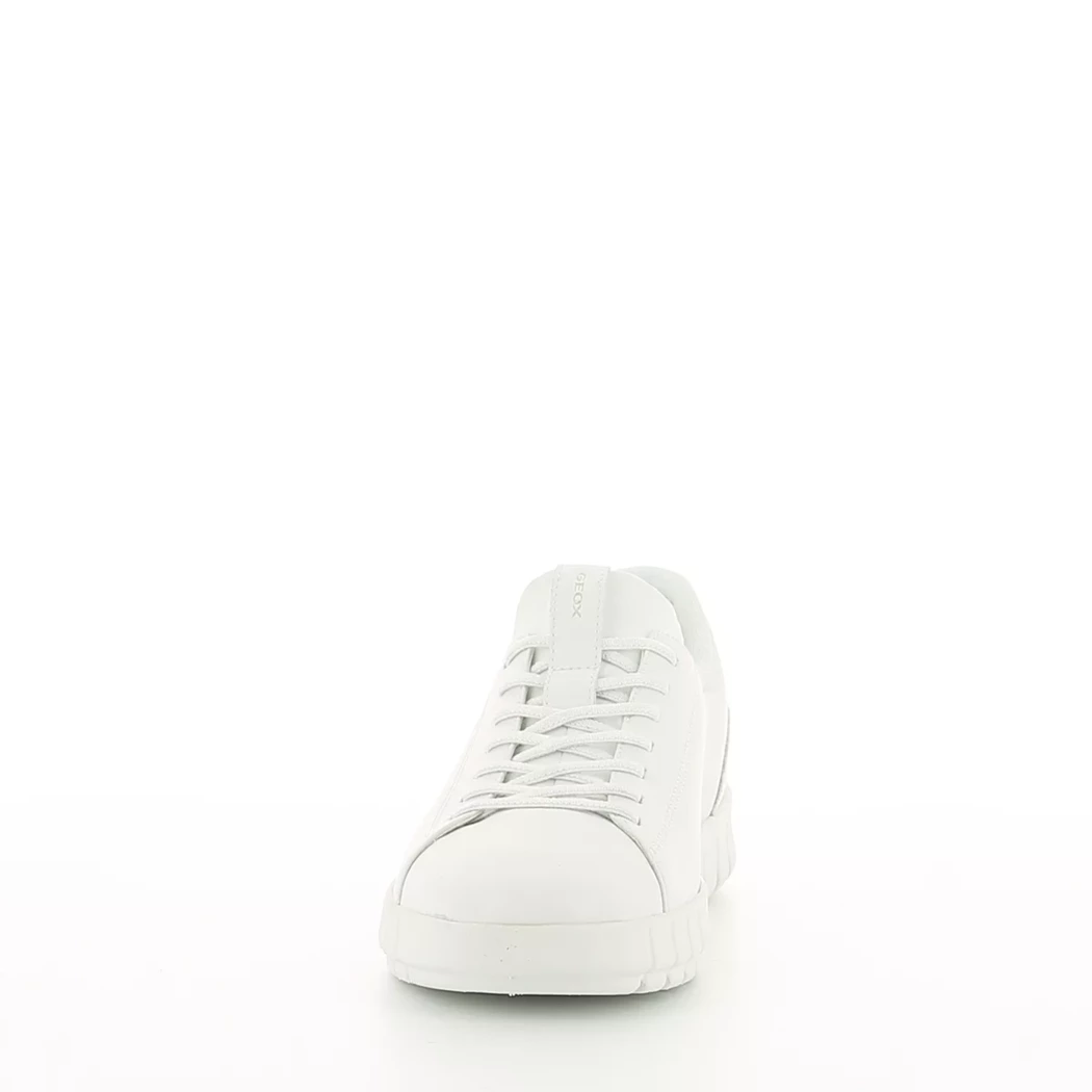 Image (5) de la chaussures Geox - Baskets Blanc en Cuir