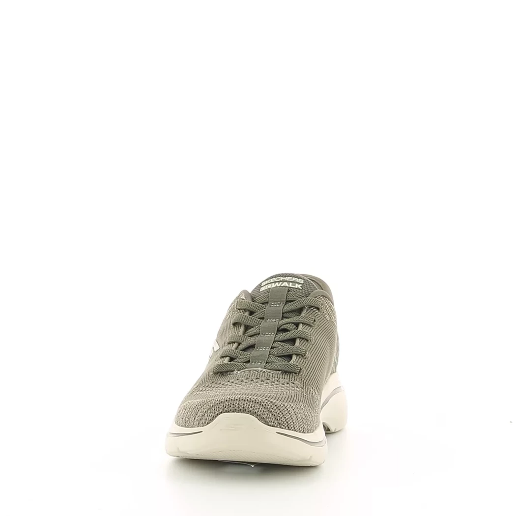 Image (5) de la chaussures Skechers - Baskets Taupe en Textile