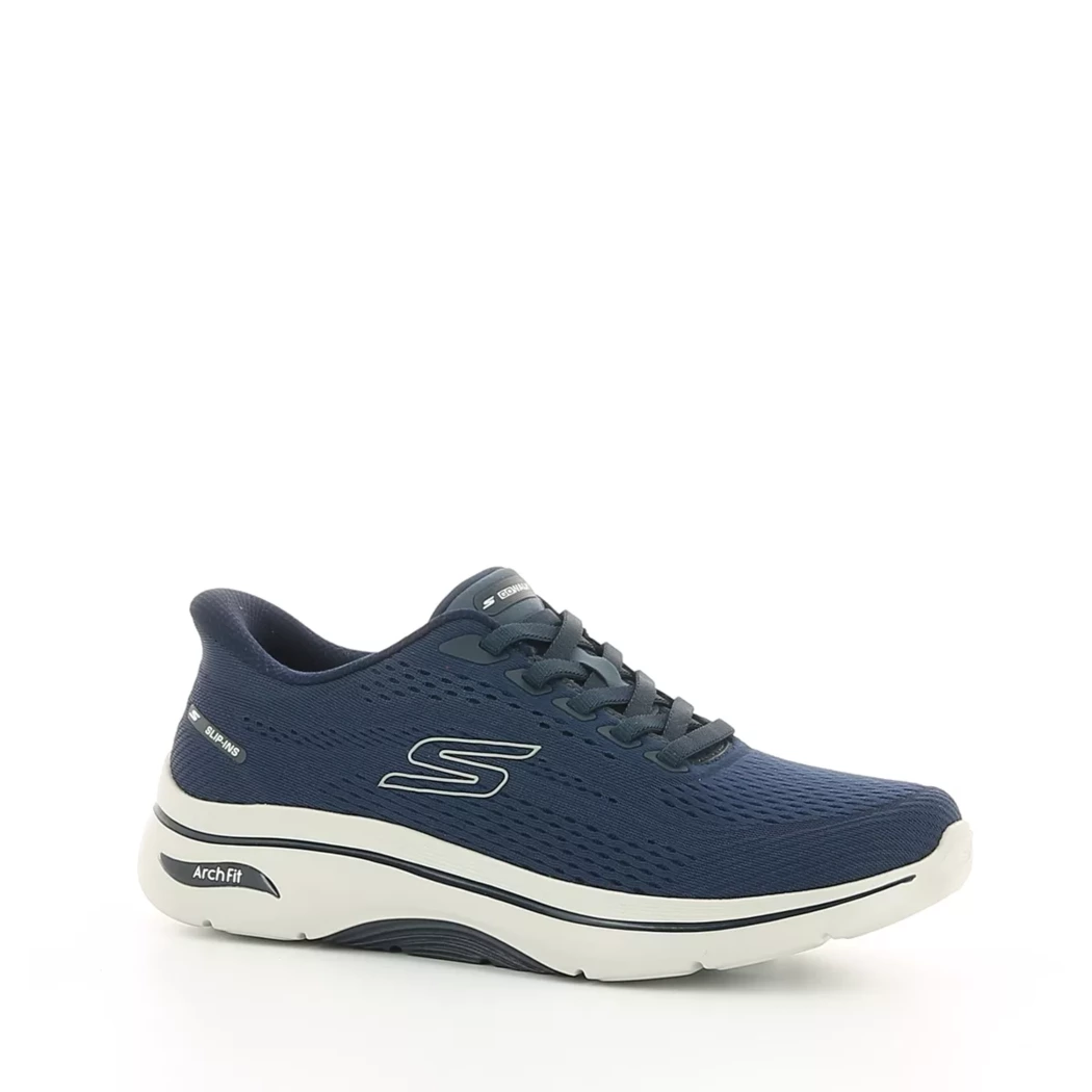 Image (1) de la chaussures Skechers - Baskets Bleu en Textile