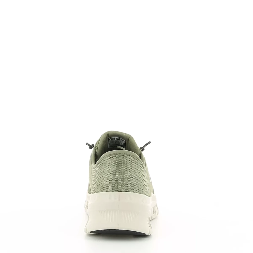 Image (3) de la chaussures Skechers - Baskets Vert en Textile