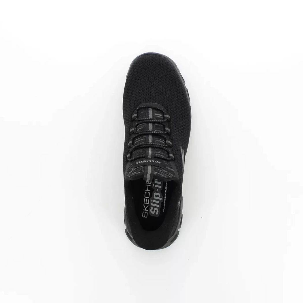 Image (6) de la chaussures Skechers - Baskets Noir en Textile