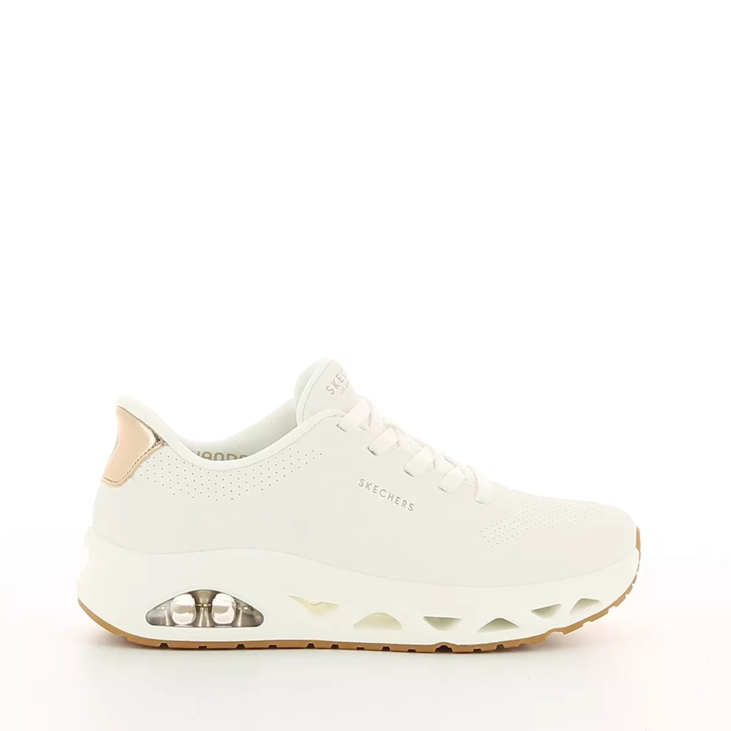 Image (2) de la chaussures Skechers - Baskets Blanc en Cuir synthétique
