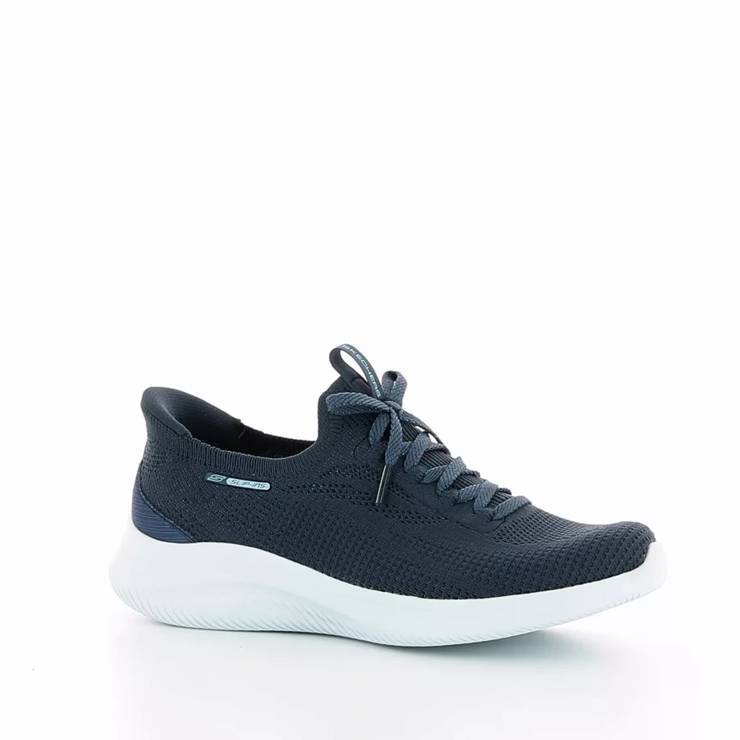 Image (1) de la chaussures Skechers - Baskets Bleu en Textile