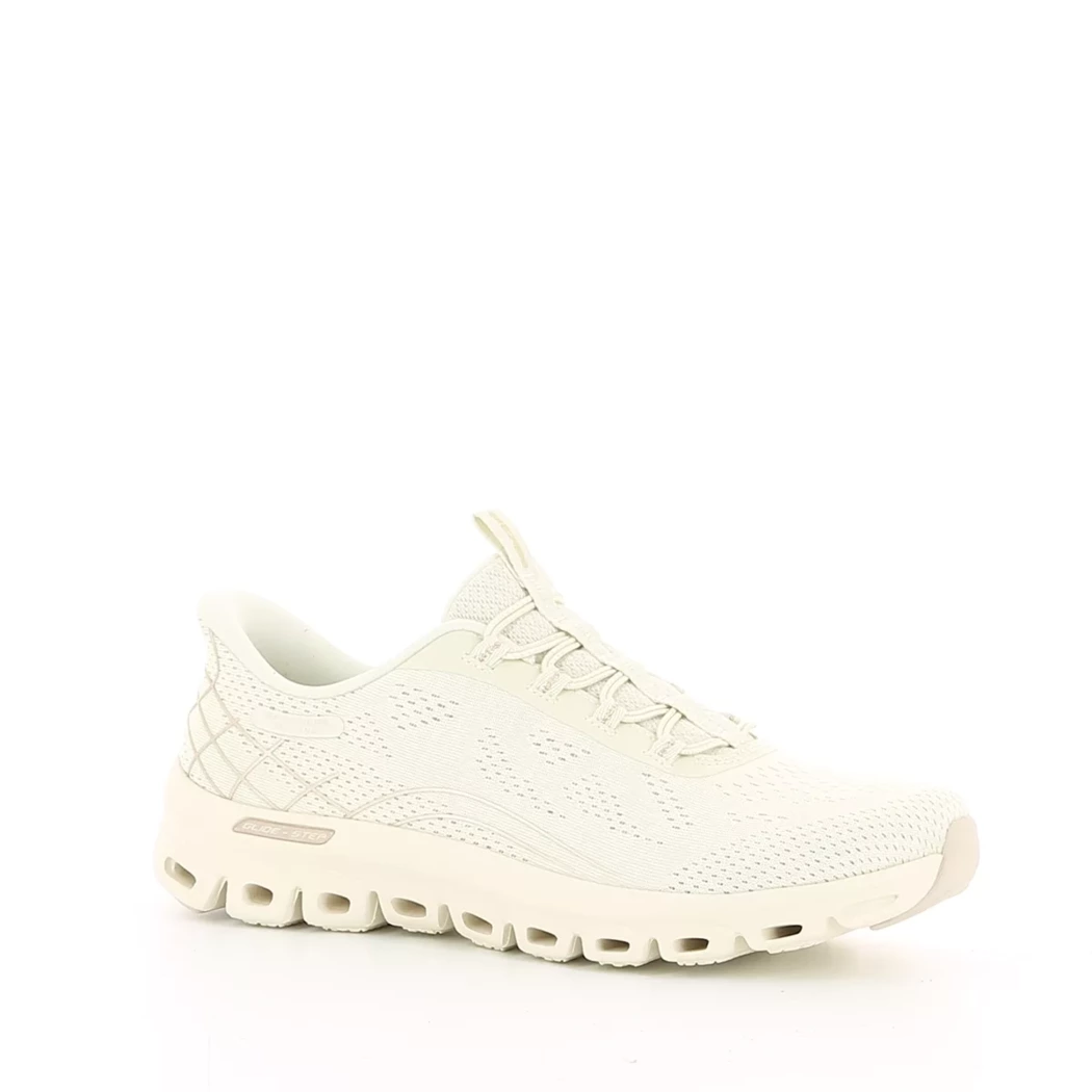 Image (1) de la chaussures Skechers - Baskets Beige en Textile