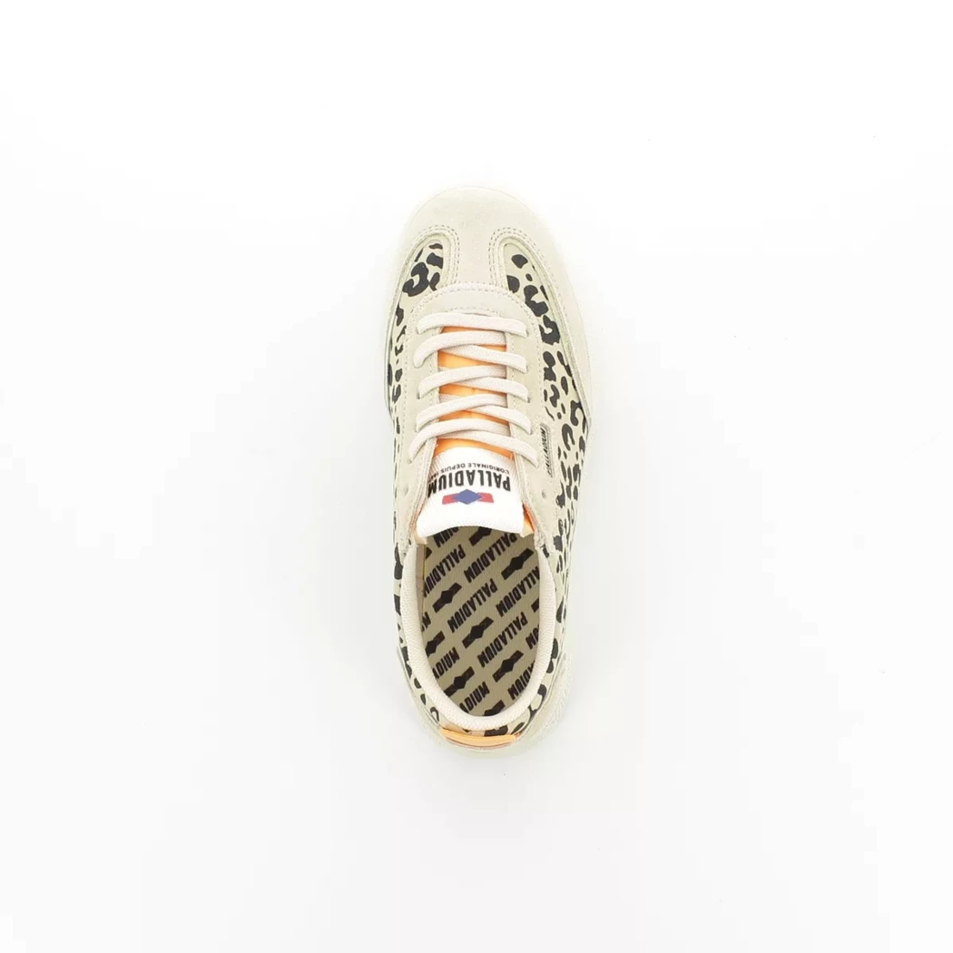 Image (6) de la chaussures Palladium - Baskets Beige en Cuir nubuck