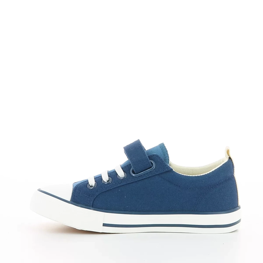 Image (4) de la chaussures Campus - Baskets Bleu en Textile
