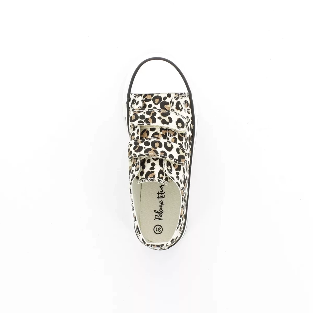 Image (6) de la chaussures Paloma Totem - Baskets Beige en Textile