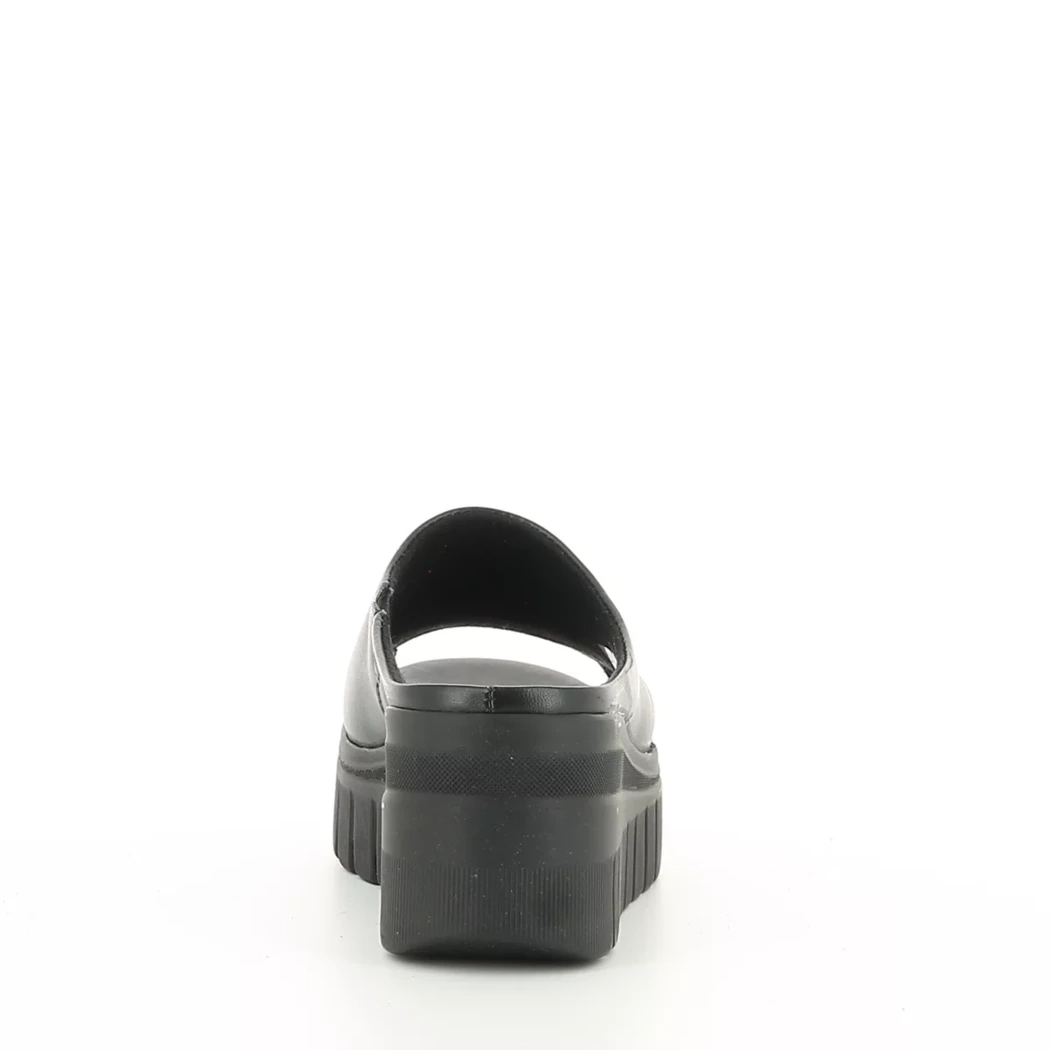 Image (3) de la chaussures Tamaris - Mules et Sabots Noir en Cuir