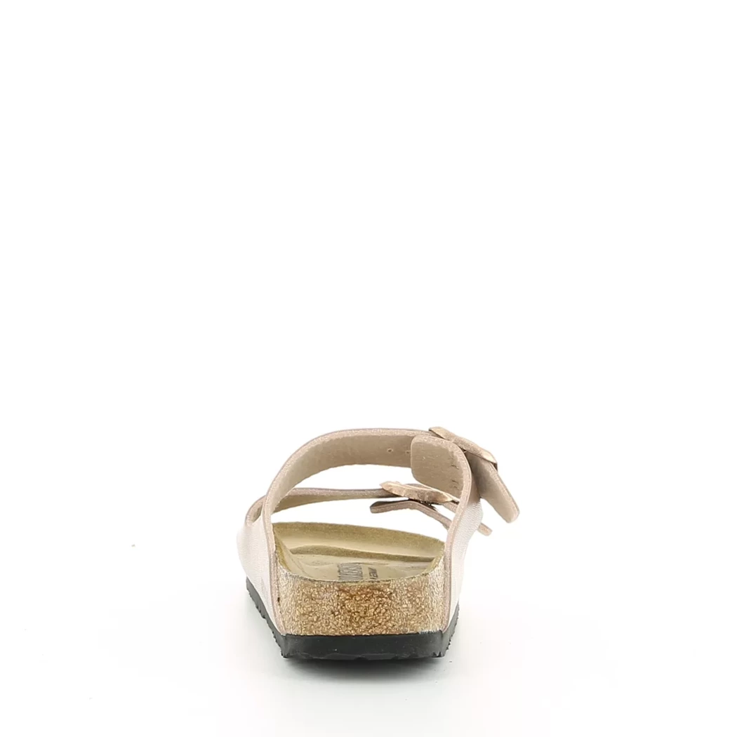 Image (3) de la chaussures Birkenstock - Mules et Sabots Orange en Cuir synthétique