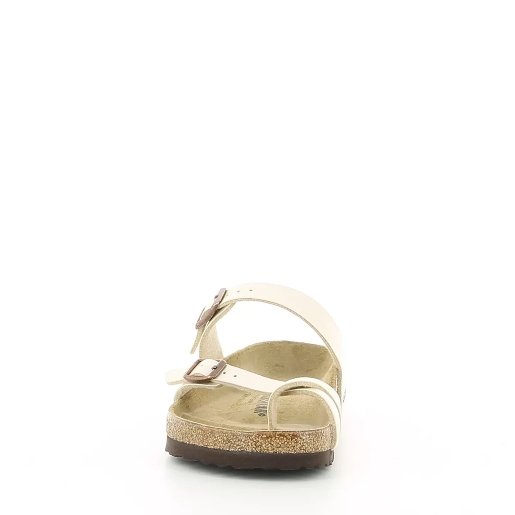 Image (5) de la chaussures Birkenstock - Mules et Sabots Beige en Cuir synthétique