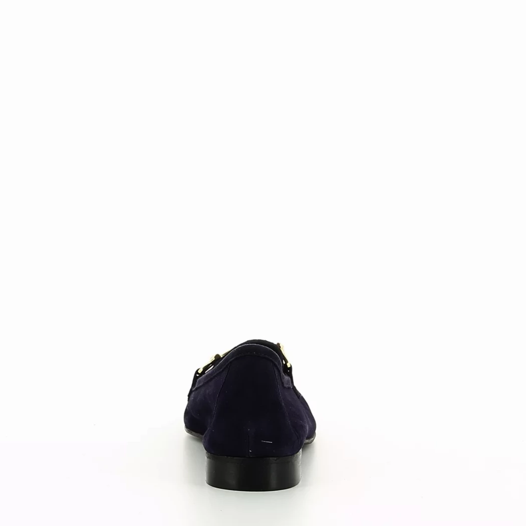 Image (3) de la chaussures Women Office - Mocassins Bleu en Cuir nubuck