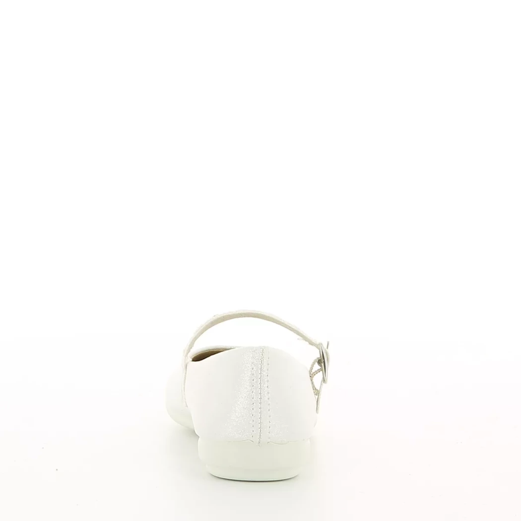 Image (3) de la chaussures Vul ladi - Ballerines Blanc en Textile