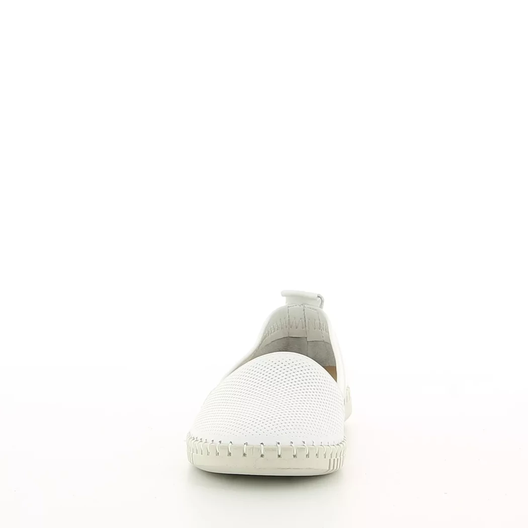 Image (5) de la chaussures Cosmos Comfort - Mocassins Blanc en Cuir