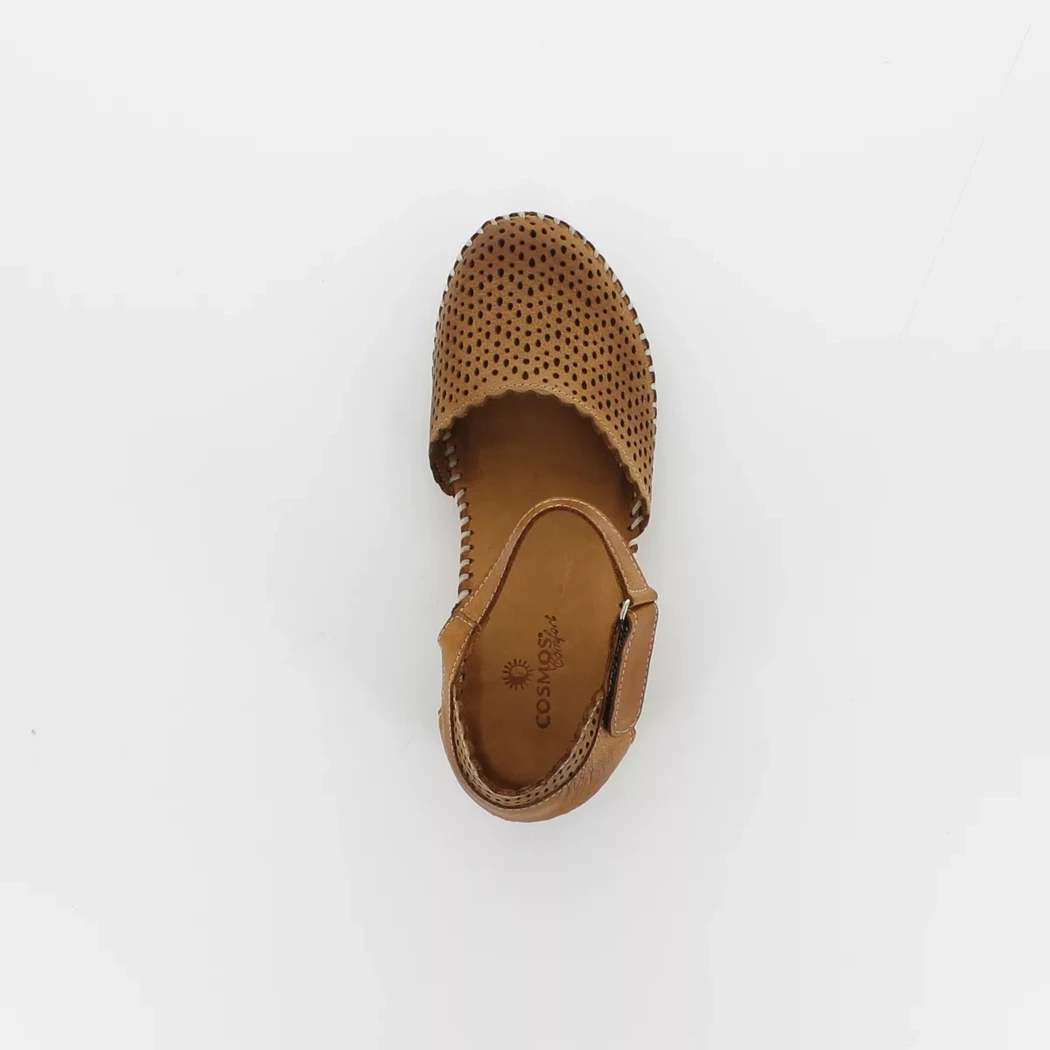 Image (6) de la chaussures Cosmos Comfort - Escarpins Cuir naturel / Cognac en Cuir