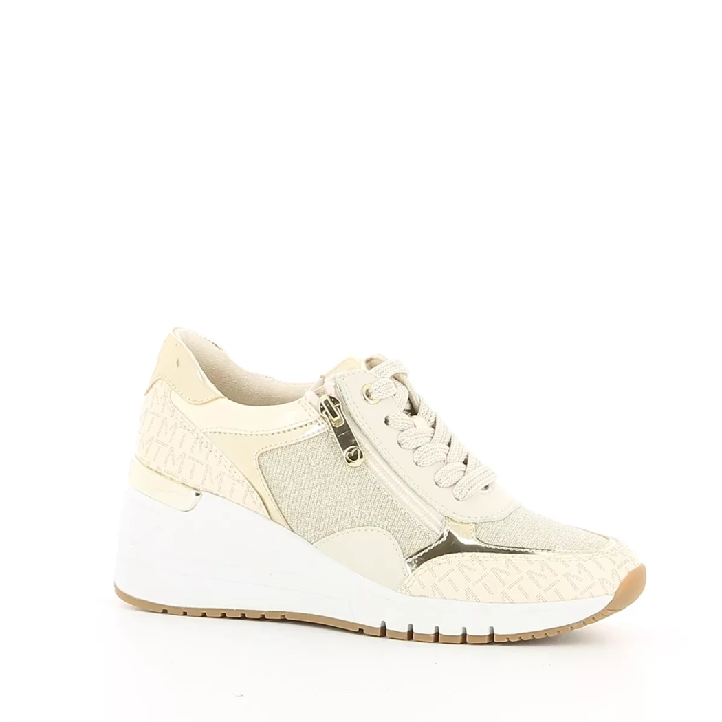 Image (1) de la chaussures Marco Tozzi - Baskets Beige en Cuir synthétique