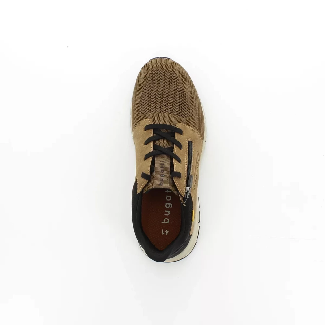 Image (6) de la chaussures Bugatti - Baskets Cuir naturel / Cognac en Textile
