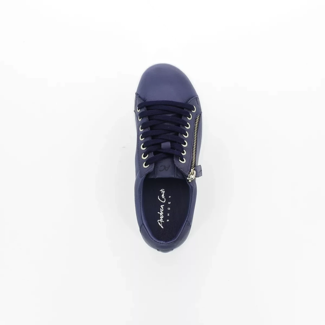 Image (6) de la chaussures Andrea Conti - Baskets Bleu en Cuir