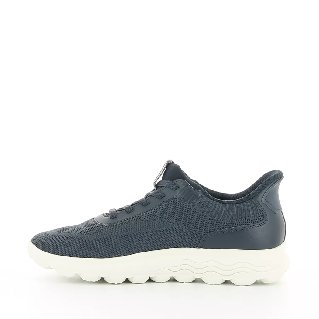 Image (4) de la chaussures Geox - Baskets Bleu en Textile