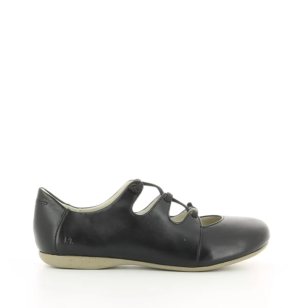 Image (2) de la chaussures Josef Seibel - Ballerines Noir en Cuir