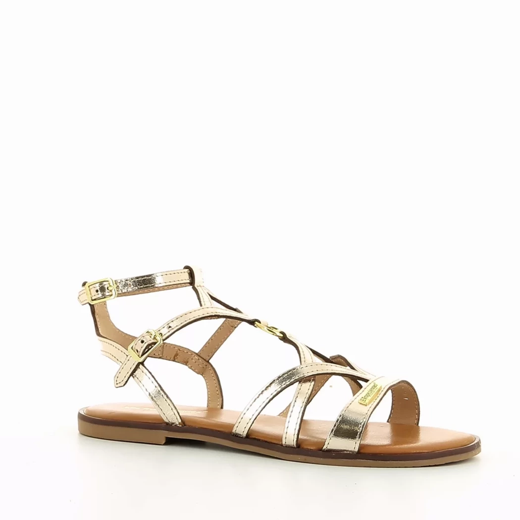 Image (1) de la chaussures Les Tropeziennes - Sandales et Nu-Pieds Rose en Cuir