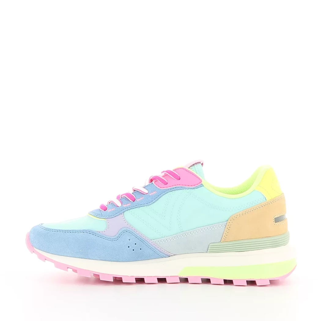 Image (4) de la chaussures Victoria - Baskets Bleu en Cuir nubuck