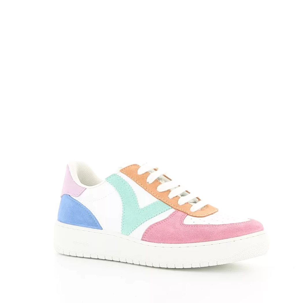 Image (1) de la chaussures Victoria - Baskets Rose en Cuir nubuck