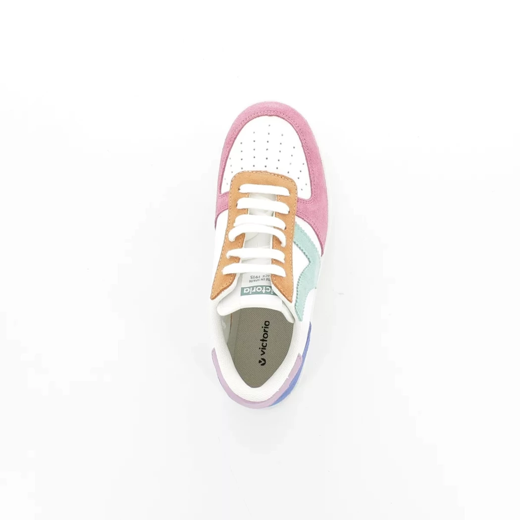 Image (6) de la chaussures Victoria - Baskets Rose en Cuir nubuck