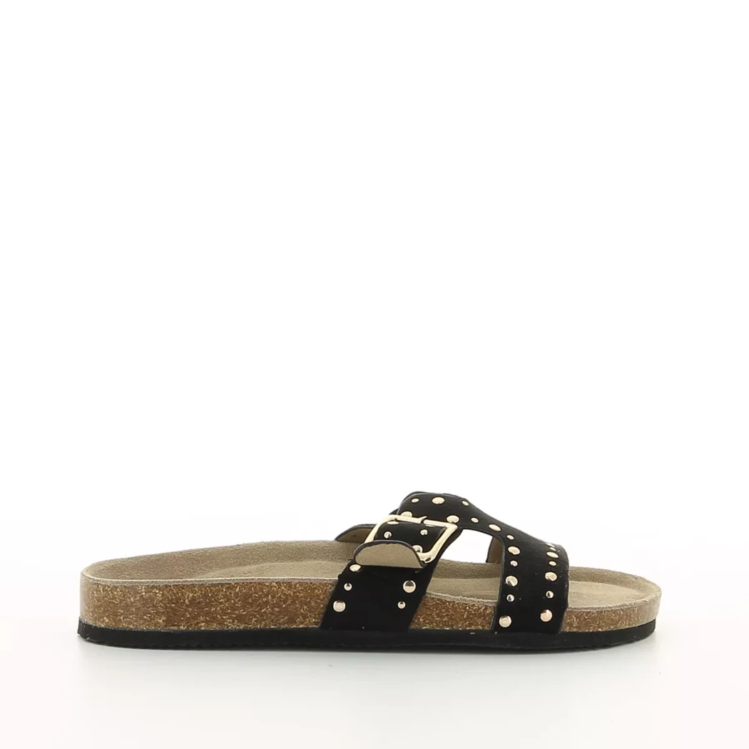 Image (2) de la chaussures Les petites bombes - Mules et Sabots Noir en Cuir synthétique