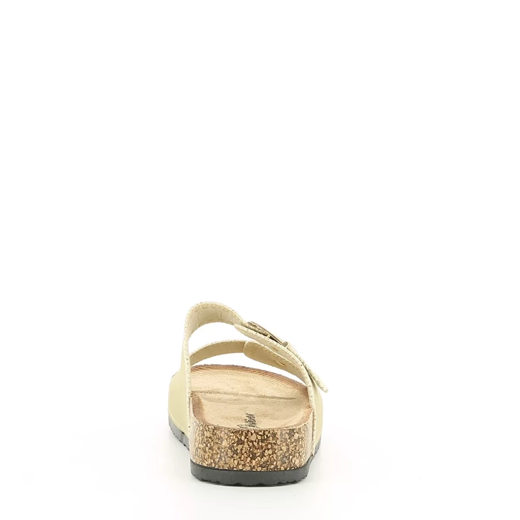 Image (3) de la chaussures Divina - Mules et Sabots Beige en Cuir synthétique