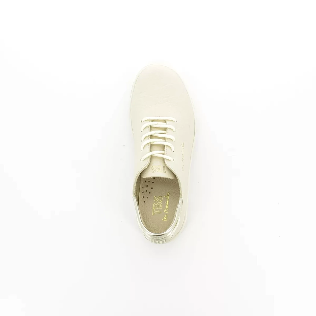 Image (6) de la chaussures Tbs - Baskets Beige en Cuir