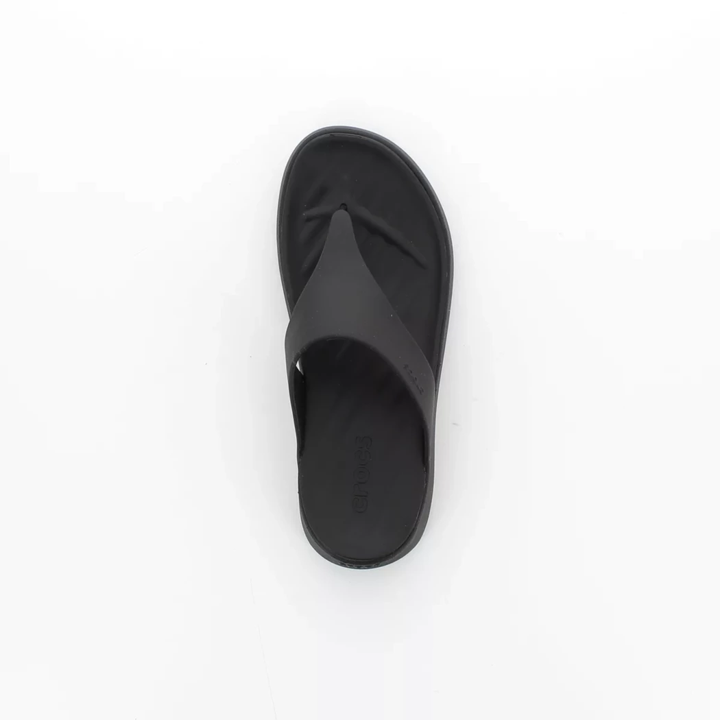 Image (6) de la chaussures Crocs - Mules et Sabots Noir en Caoutchouc