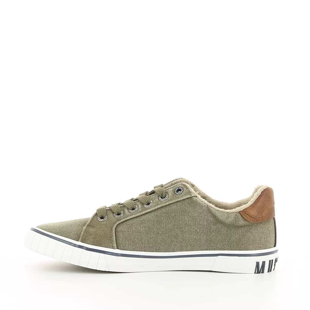 Image (4) de la chaussures Mustang - Baskets Vert en Textile